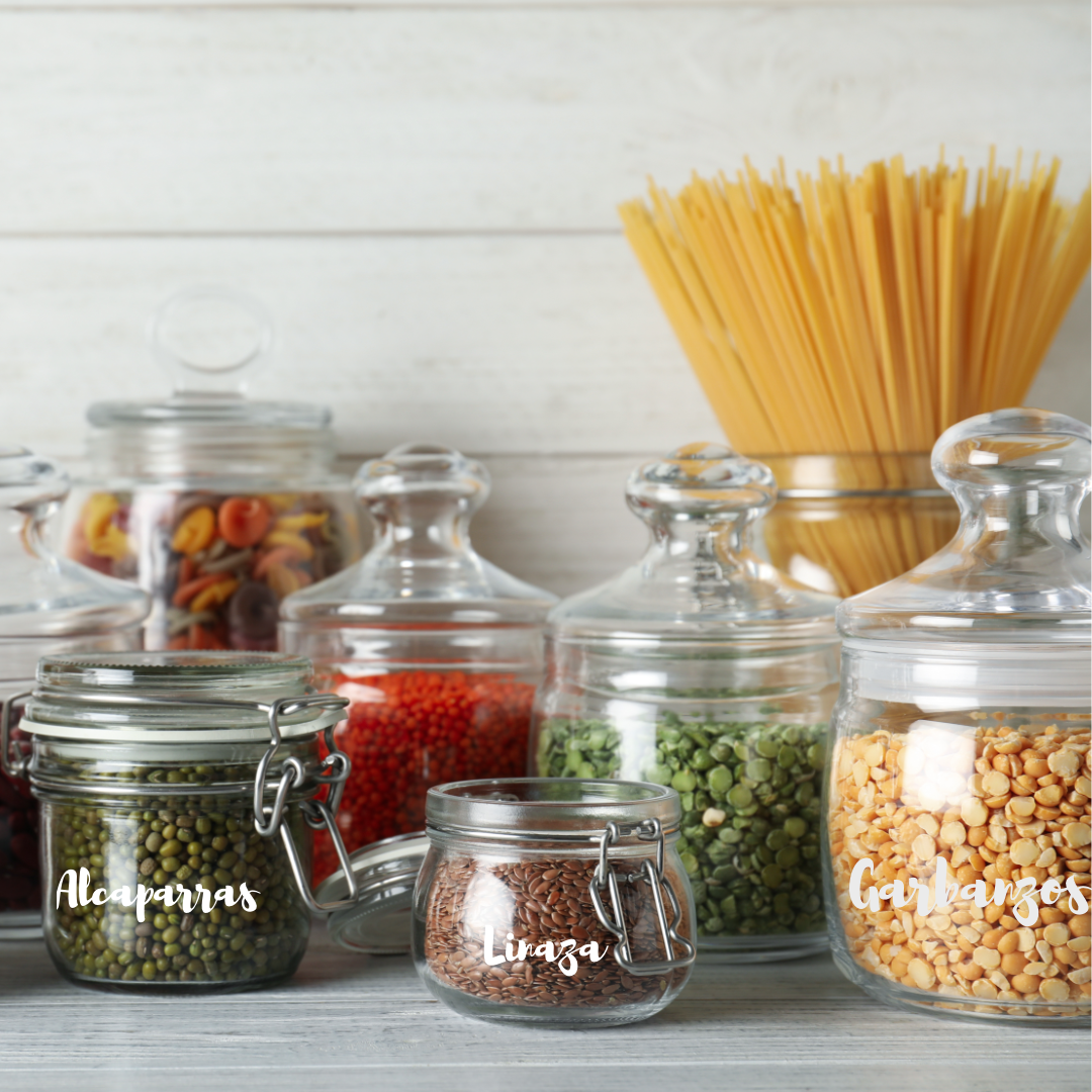 Descarga etiquetas para el closet y la cocina