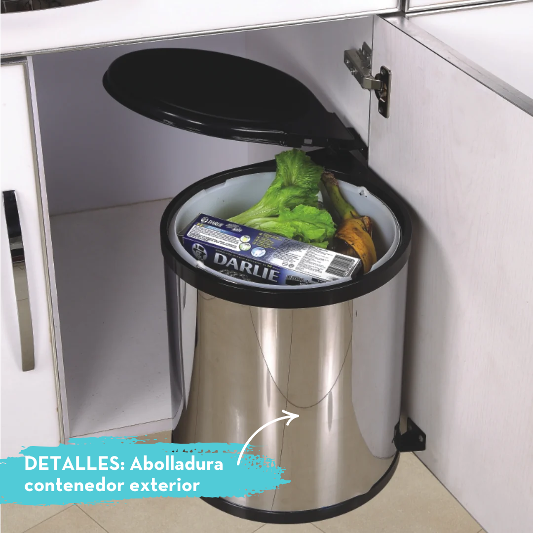Basurero Anclado a la Puerta 14L (OUTLET)