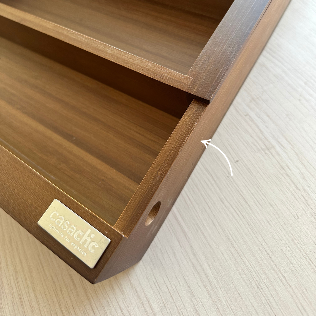 Cubertero extensible de Bambú 400 a 600 mm (OUTLET)