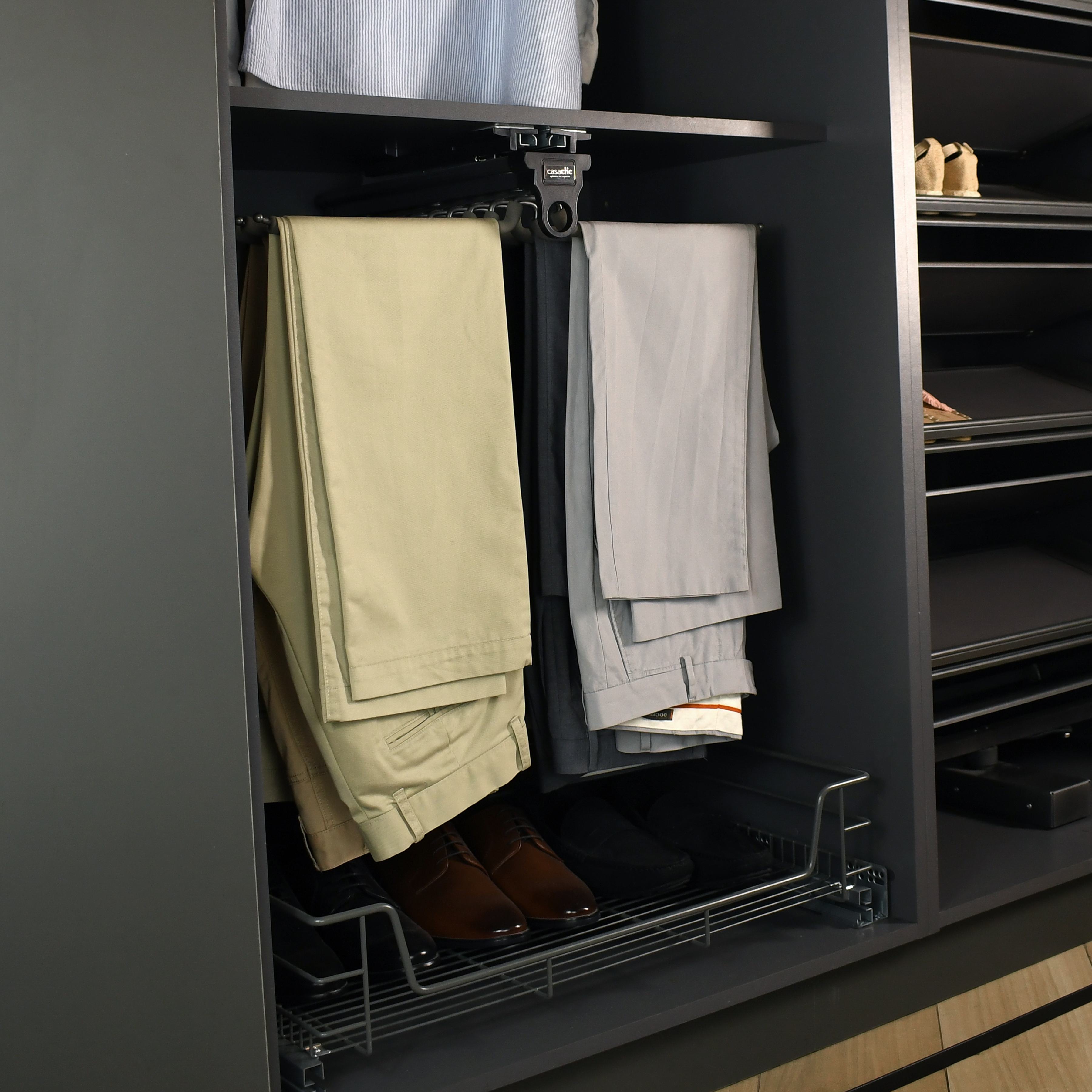 Pantalonero Extraíble Fijación Superior 20 Barras