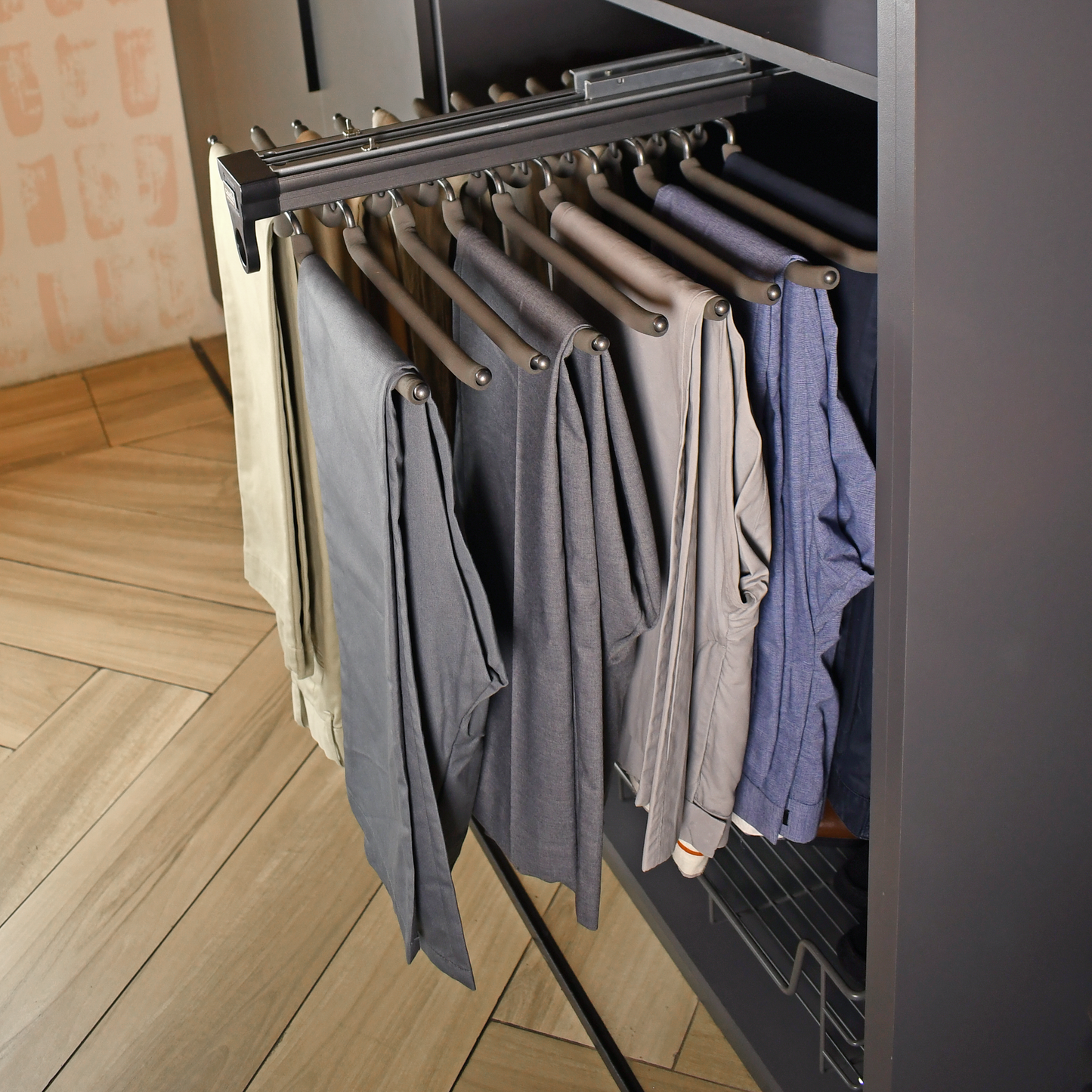 PREVENTA Pantalonero Extraíble Fijación Superior 20 Barras