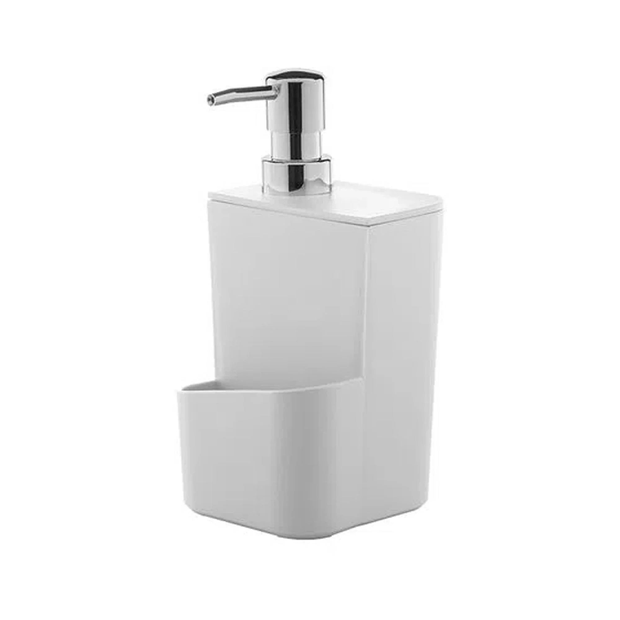 Dispensador Lavaloza con Porta Esponja 650 ml Blanco