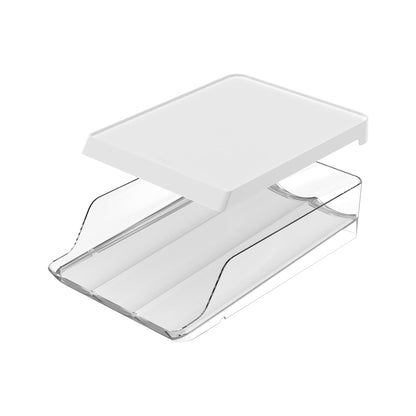 Organizador de huevos roll clear fresh 21 Un Ou Blanco