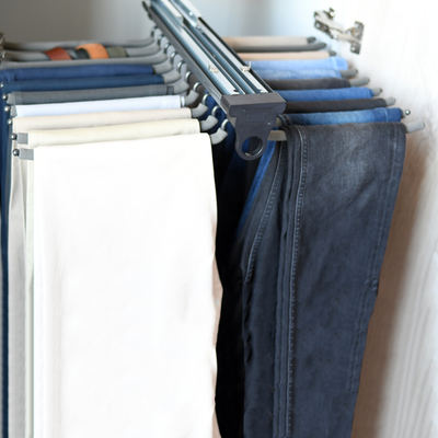 Pantalonero Extraíble Fijación Superior 20 Barras