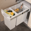 Basurero de Reciclaje 30L Blanco