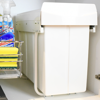 Basurero de Reciclaje 30L Blanco