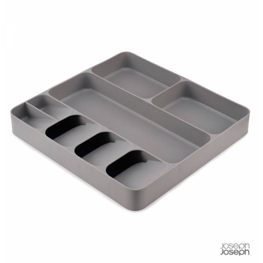 Organizador de cubiertos gris Joseph Joseph CasaChic