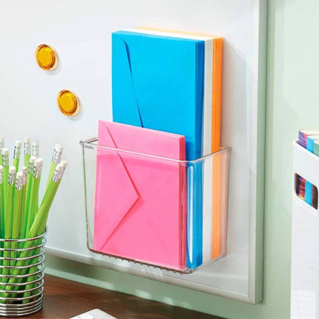 Organizador Linus Adhesivo 8x15x13cm Interdesign