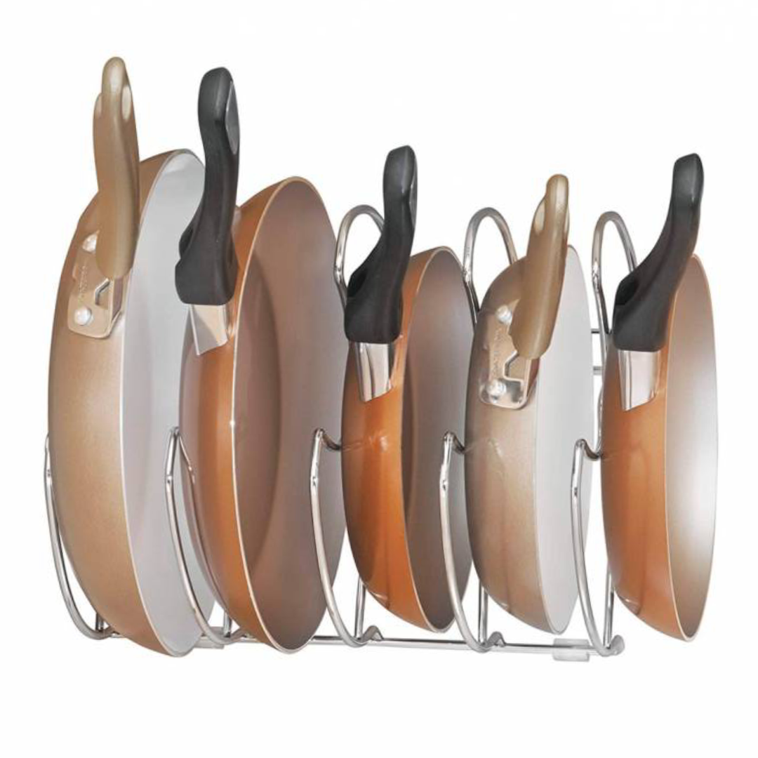 Rack organizador sartenes y tapas 28 cm Interdesign