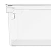 Organizador de despensa clear con tapa 30x15x13 cm