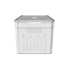 Organizador de despensa clear fresh con cesta 5 litros