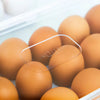 Organizador de huevos clear fresh 18 unidades