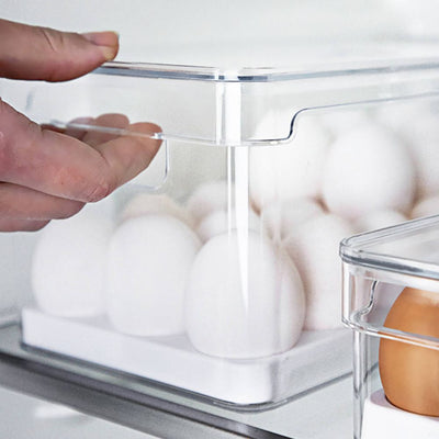 Organizador de huevos clear fresh 36 unidades