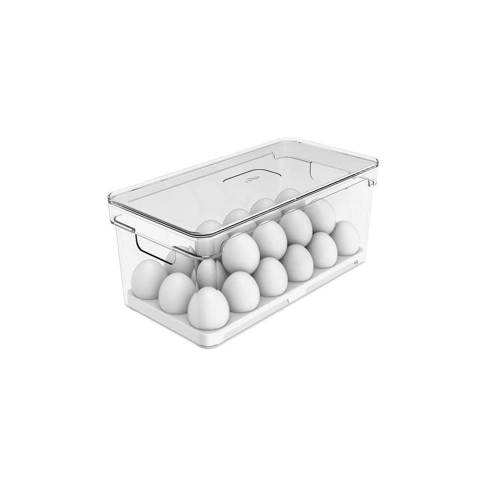 Organizador de huevos clear fresh 36 unidades