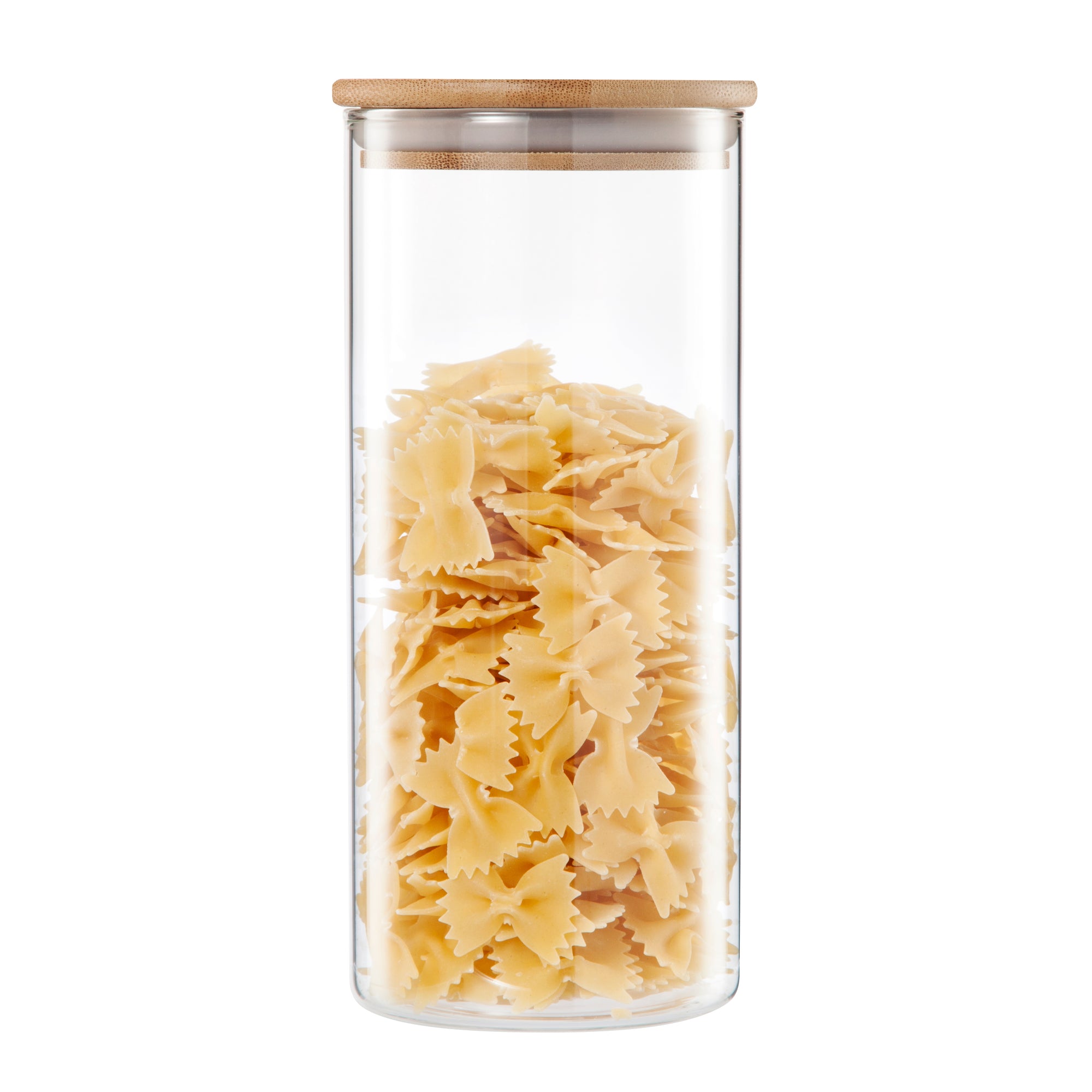 Contenedor hermético con tapa de bambú 1300 ml